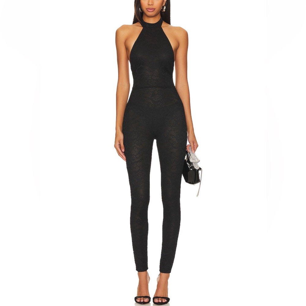 NBD Demetria Lace Catsuit